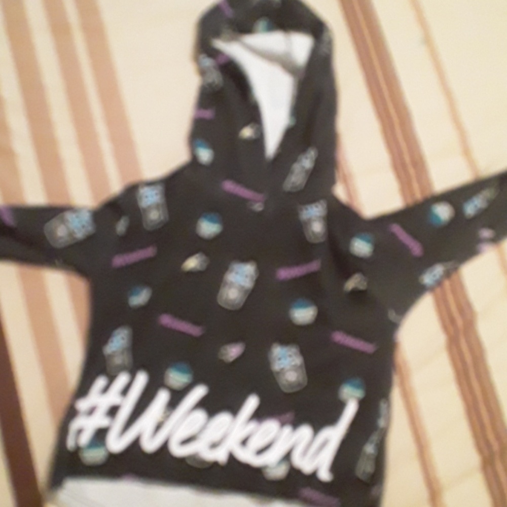 Black hoodie